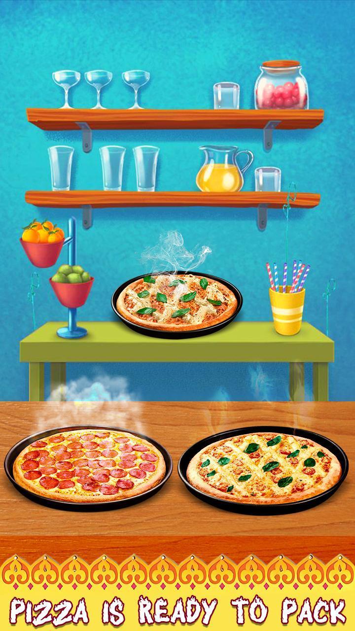 Pizza Maker Pizza Cooking Game Скриншот 1