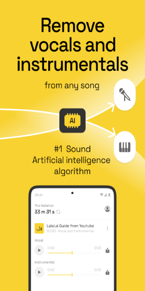 LALAL.AI: AI 人声分离器