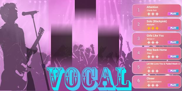 Music Vocal Piano Games Mod Capture d'écran 0