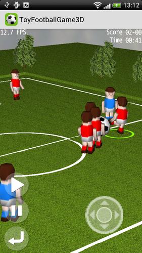 Toy Football Game 3D Schermafbeelding 0