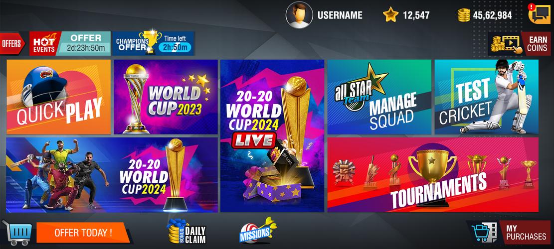 World Cricket Championship 2 Captura de tela 2