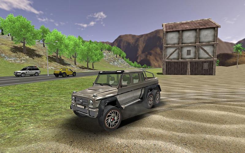 6x6 Truck Offroad Driving Sim 스크린샷 1