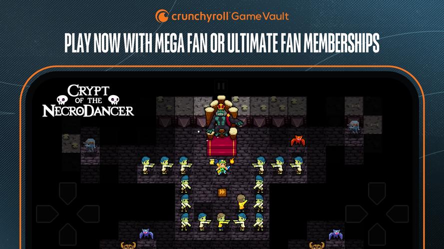 Crunchyroll: NecroDancer স্ক্রিনশট 1