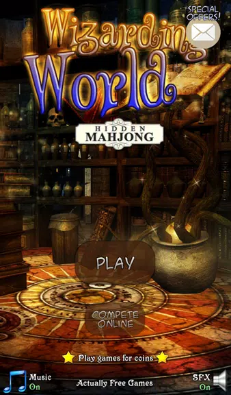Mahjong: A Wizards World Tangkapan skrin 0