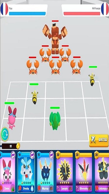 Monsters Tactics 螢幕截圖 0