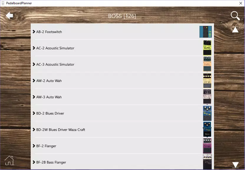 PedalboardPlanner Screenshot 3