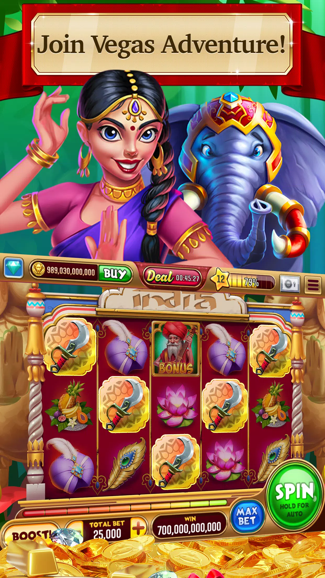 Slots Panther Vegas: Casino Ekran Görüntüsü 2