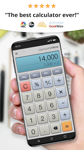 Calculator Plus with History Screenshot 0