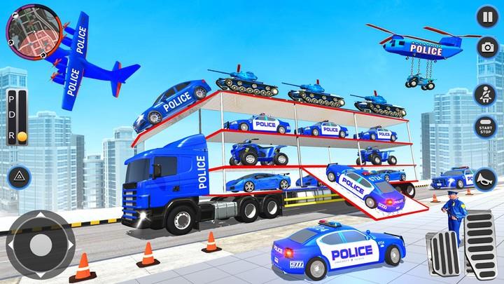 US Police Car Transport Career Screenshot 2