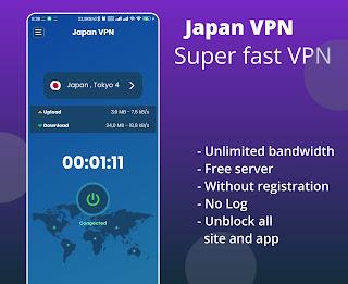 Japan VPN - Use Japan Proxy Ip应用截图第0张