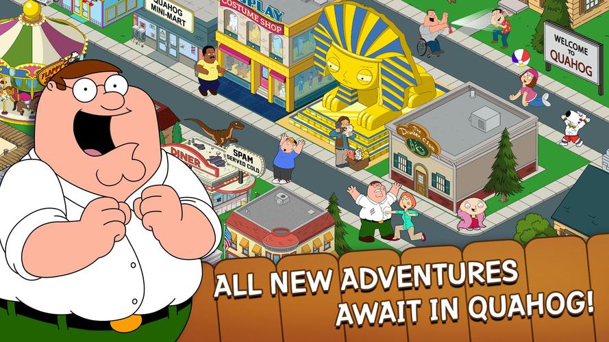 Family Guy The Quest for Stuff 스크린샷 0