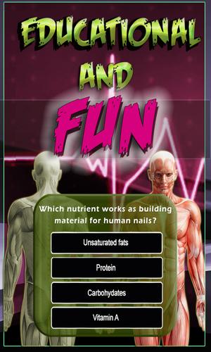 Human Anatomy Pro Trivia Ekran Görüntüsü 2