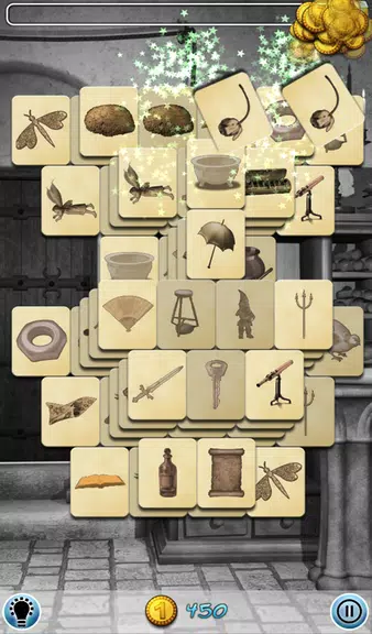 Mahjong: A Wizards World Tangkapan skrin 2