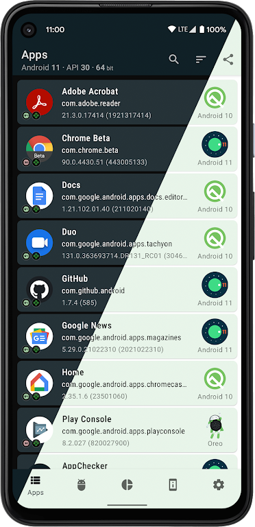 AppChecker – App & System info Mod ဖန်သားပြင်ဓာတ်ပုံ 0