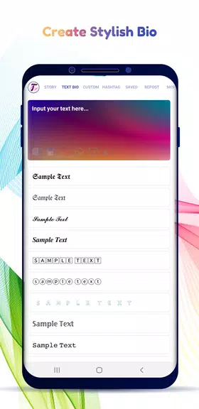 Fonts for Instagram - I Fonts स्क्रीनशॉट 2
