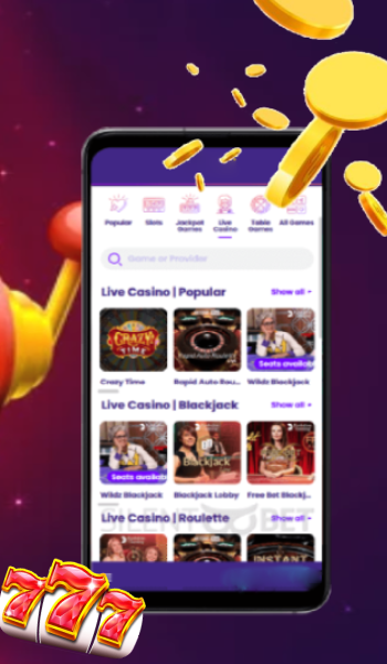 777 Casino Lucky Pagcor Slots ภาพหน้าจอ 1