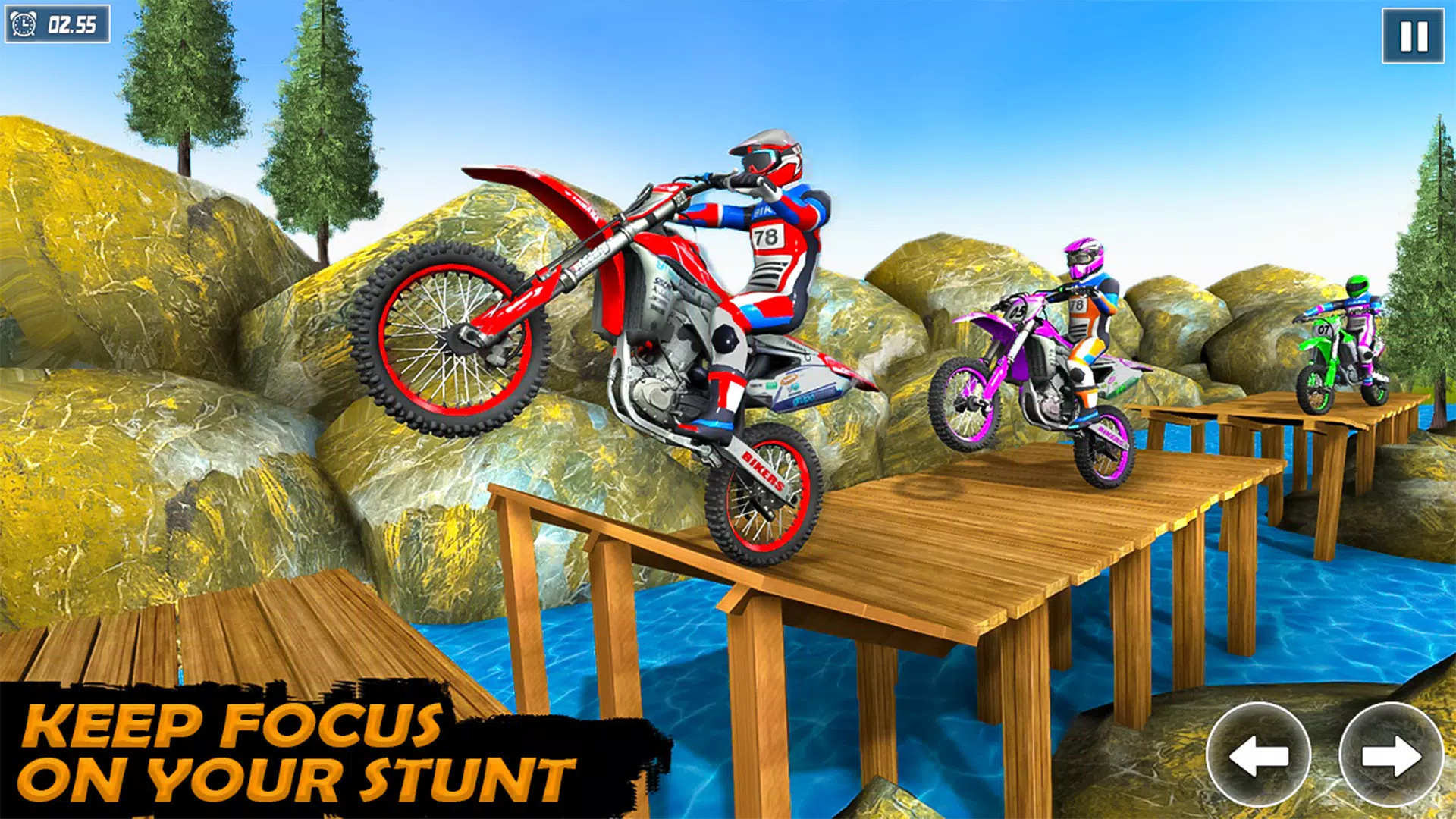 Motocross Dirt Bike Race Game Ekran Görüntüsü 2