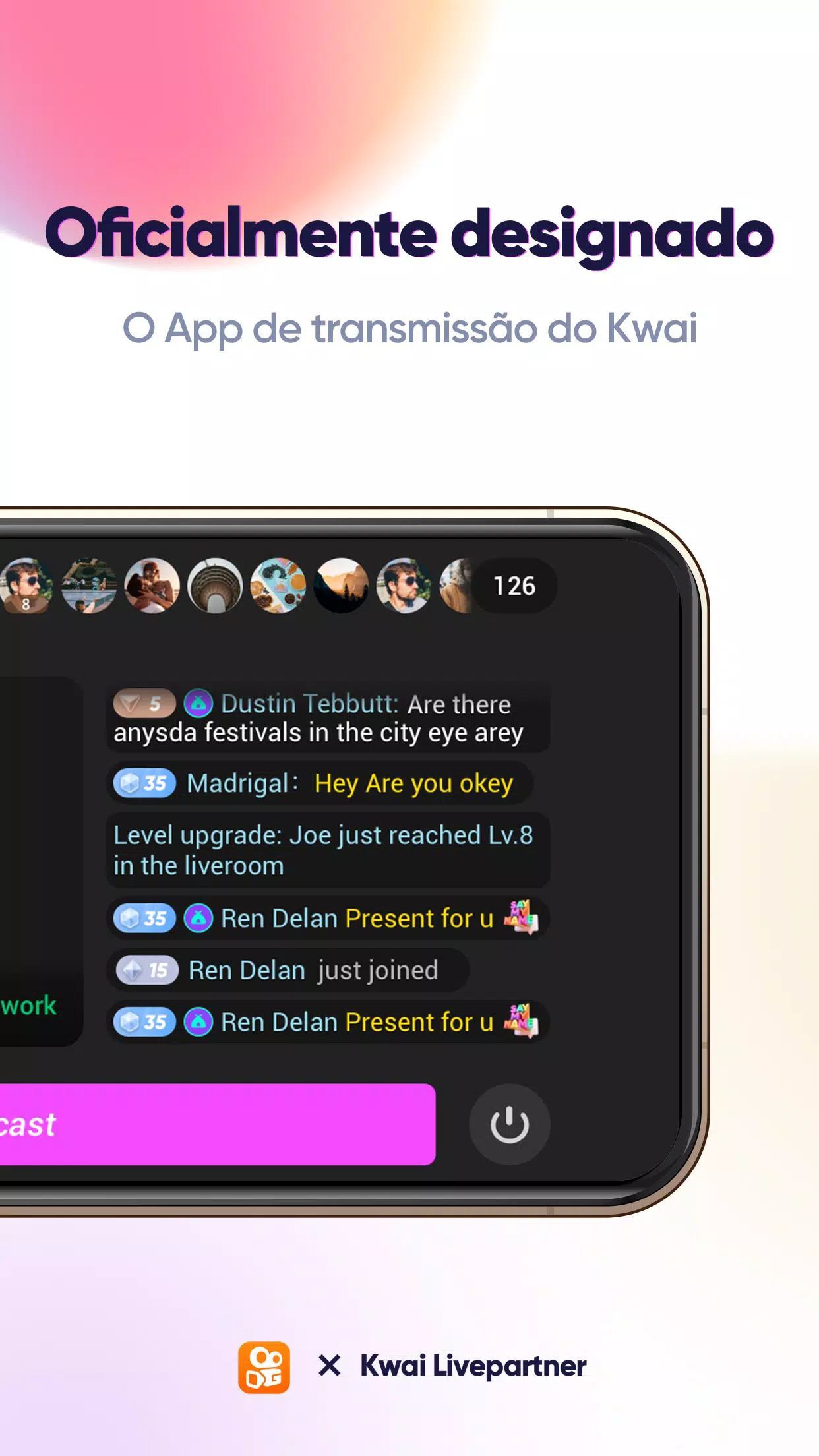 Kwai Livepartner 螢幕截圖 1