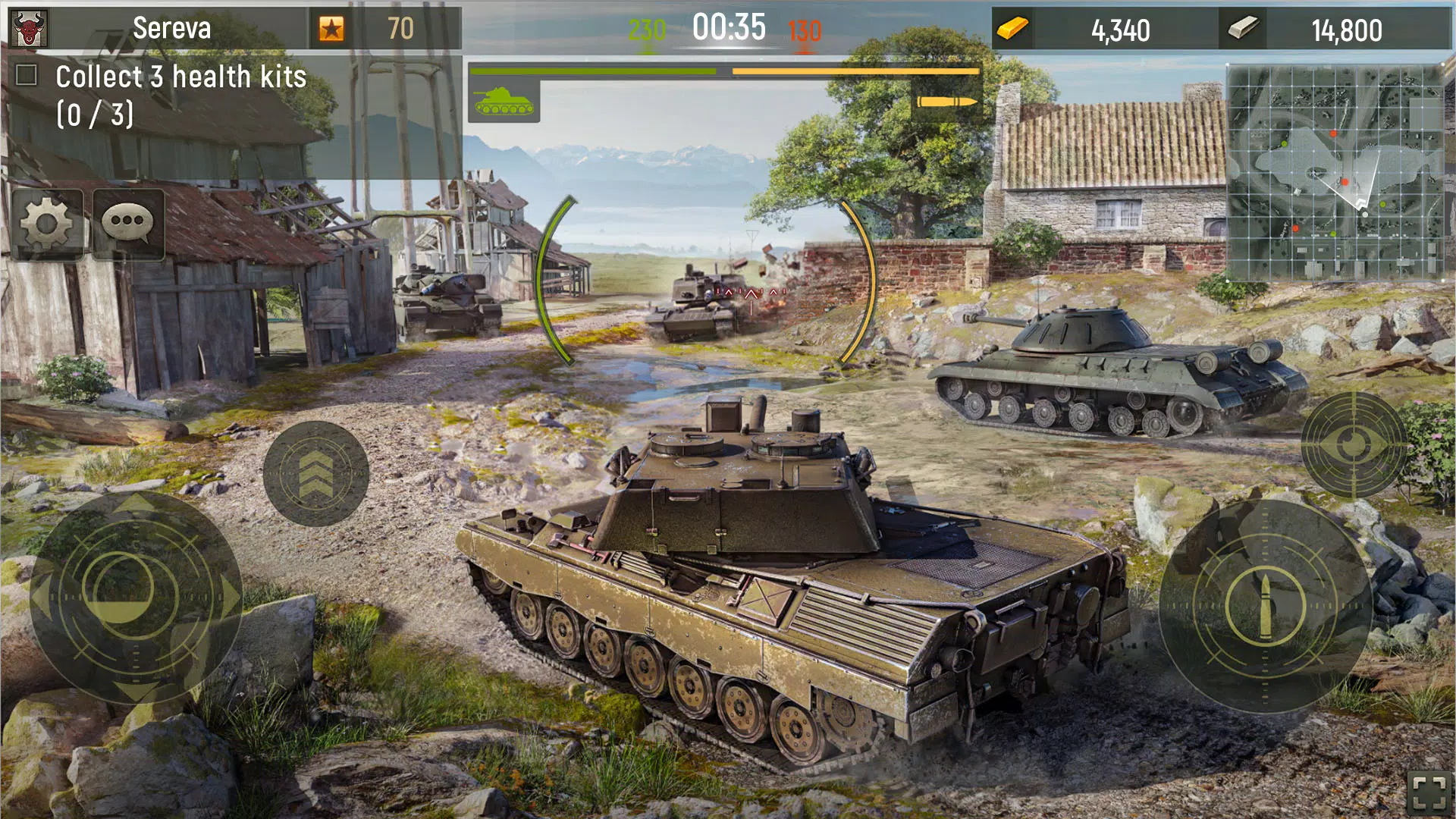 Grand Tanks: Tanque de Guerra Captura de tela 0