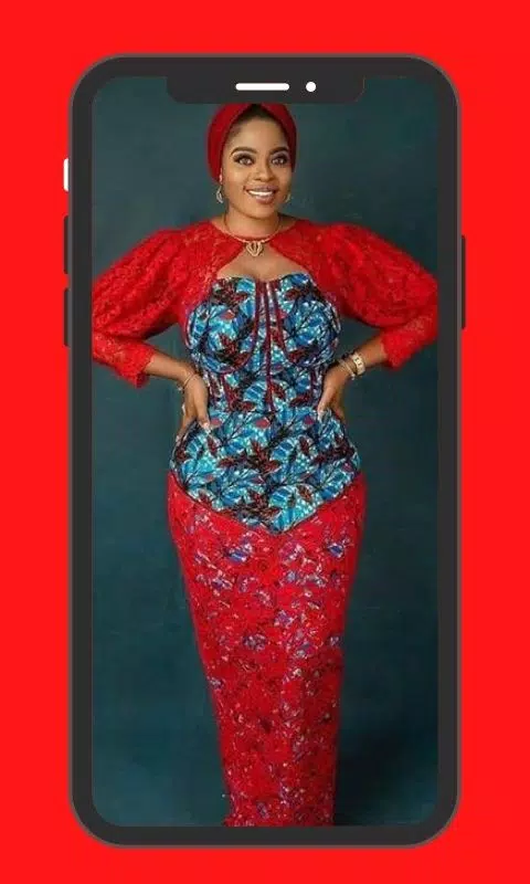 Ankara and Lace Combo Styles Zrzut ekranu 0