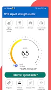 WiFi analyzer, WiFi speedmeter 스크린샷 1