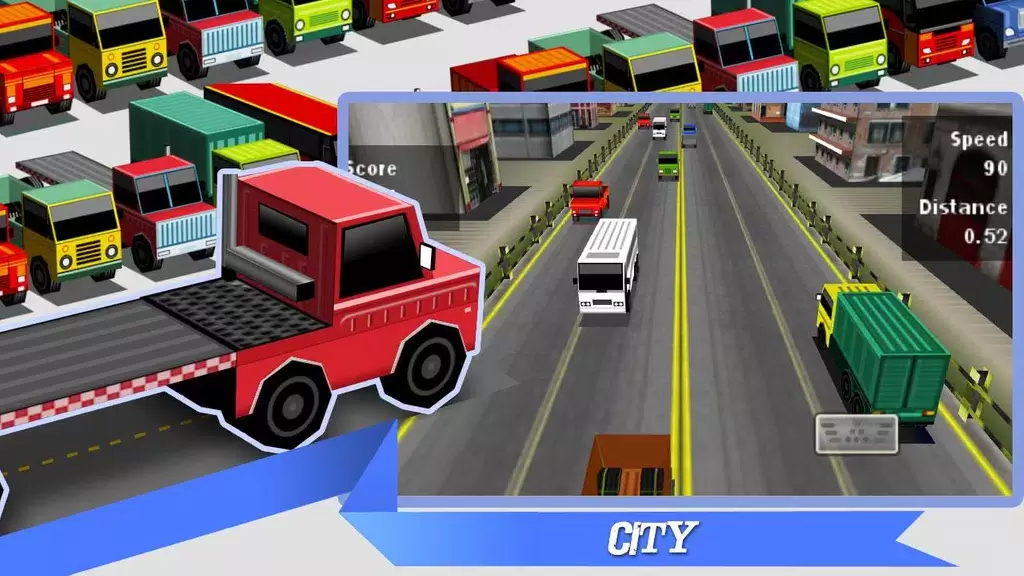 Truck Traffic Racing3D应用截图第2张