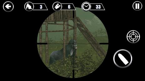 Gorilla Hunter: Hunting games Zrzut ekranu 0