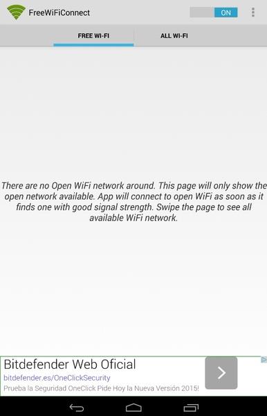 Open WiFi Connect Captura de tela 1