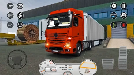 Euro Cargo Truck Simulator Pro Zrzut ekranu 0