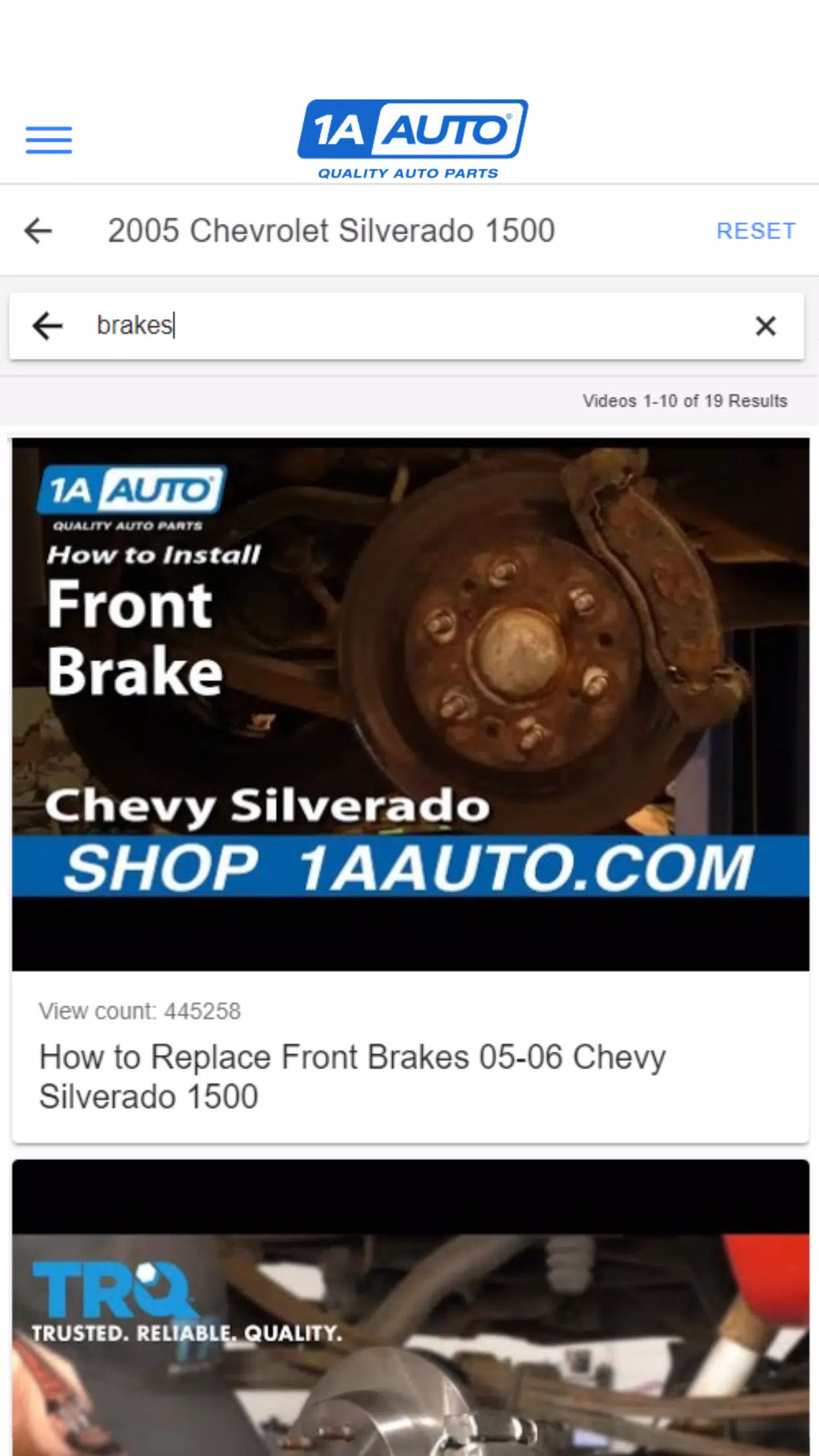1A Auto 螢幕截圖 1