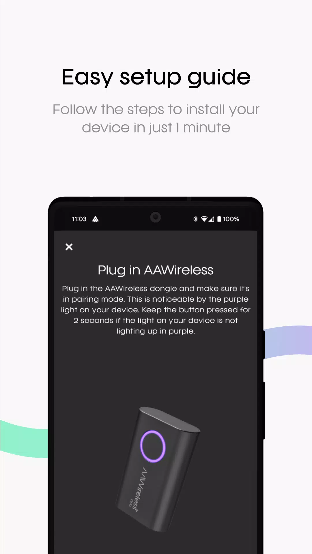 AAWireless for Android Auto™ 螢幕截圖 2