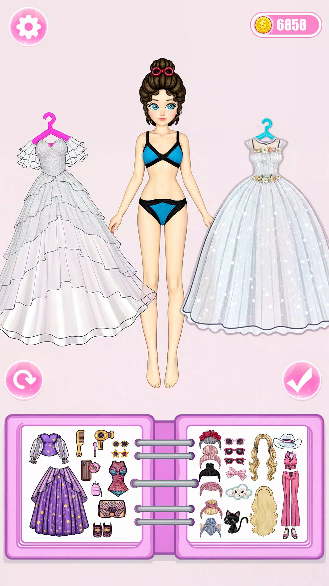 Paper Doll: Dress Up DIY Game应用截图第1张