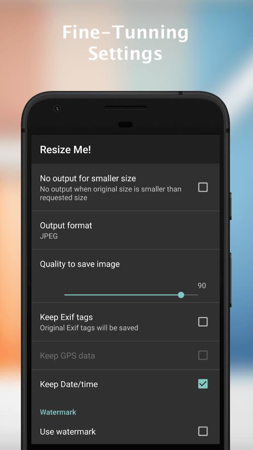 Resize Me! Pro 螢幕截圖 1