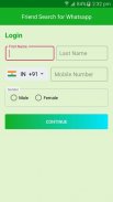 Friend Search for WhatsApp Скриншот 2