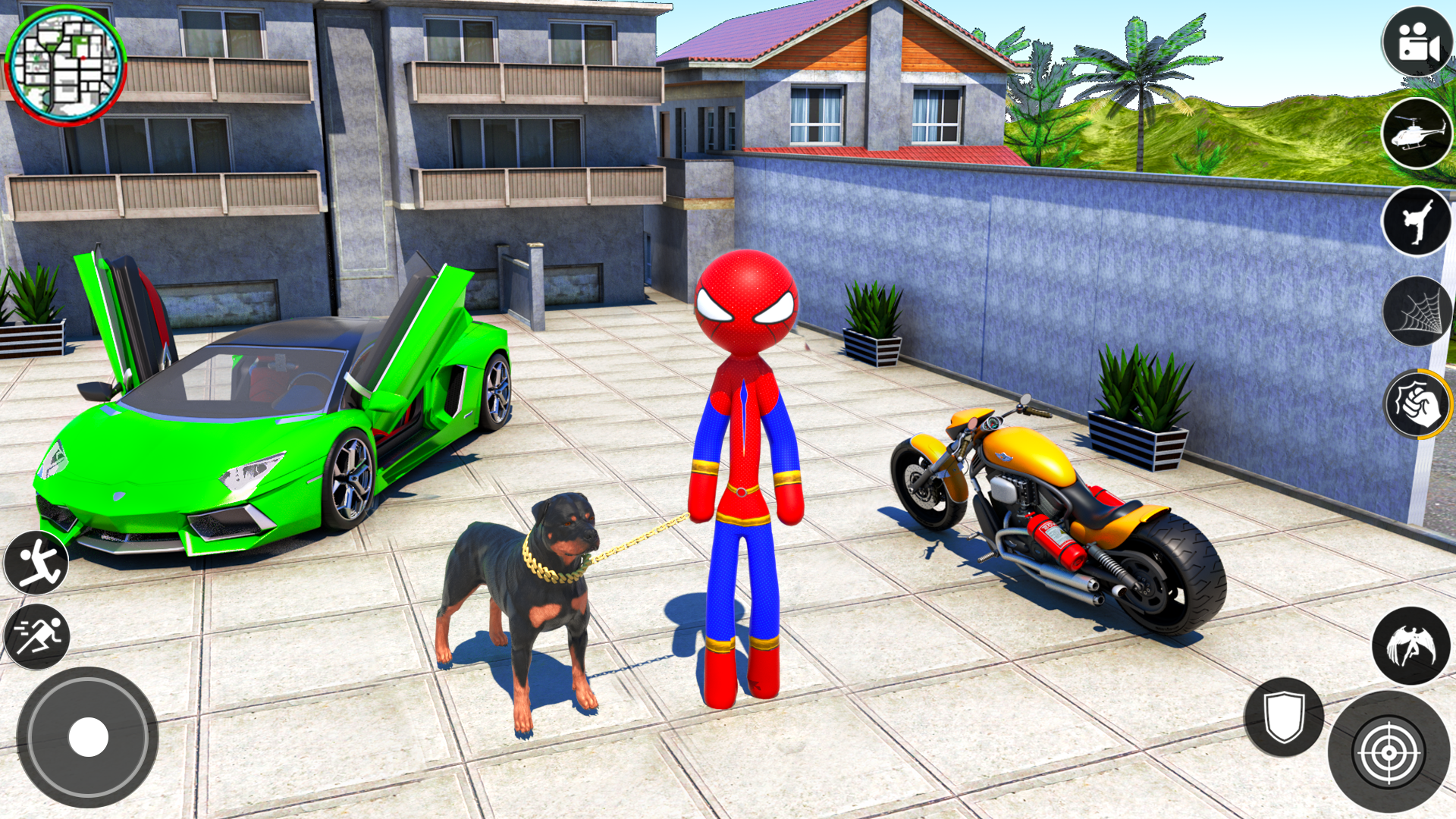 Spider Hero Man Game-Superhero Tangkapan skrin 1