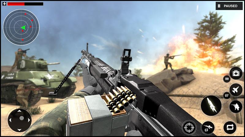 Gunner World War: WW2 Gun Game应用截图第3张