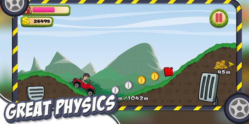 Hill Racing – Offroad Hill Adv 螢幕截圖 1