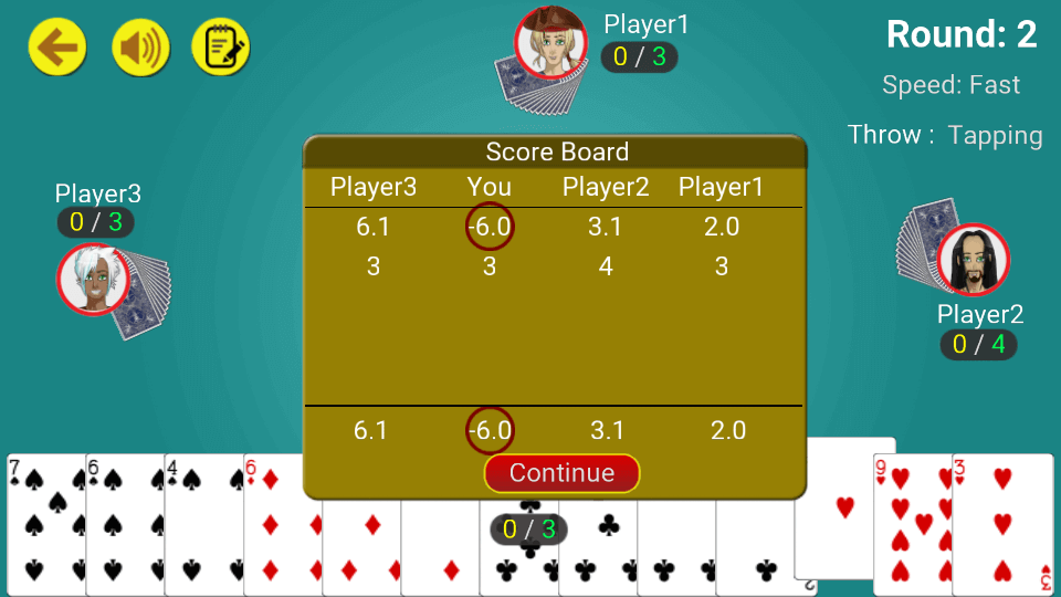 Call break : Offline Card Game Captura de tela 3