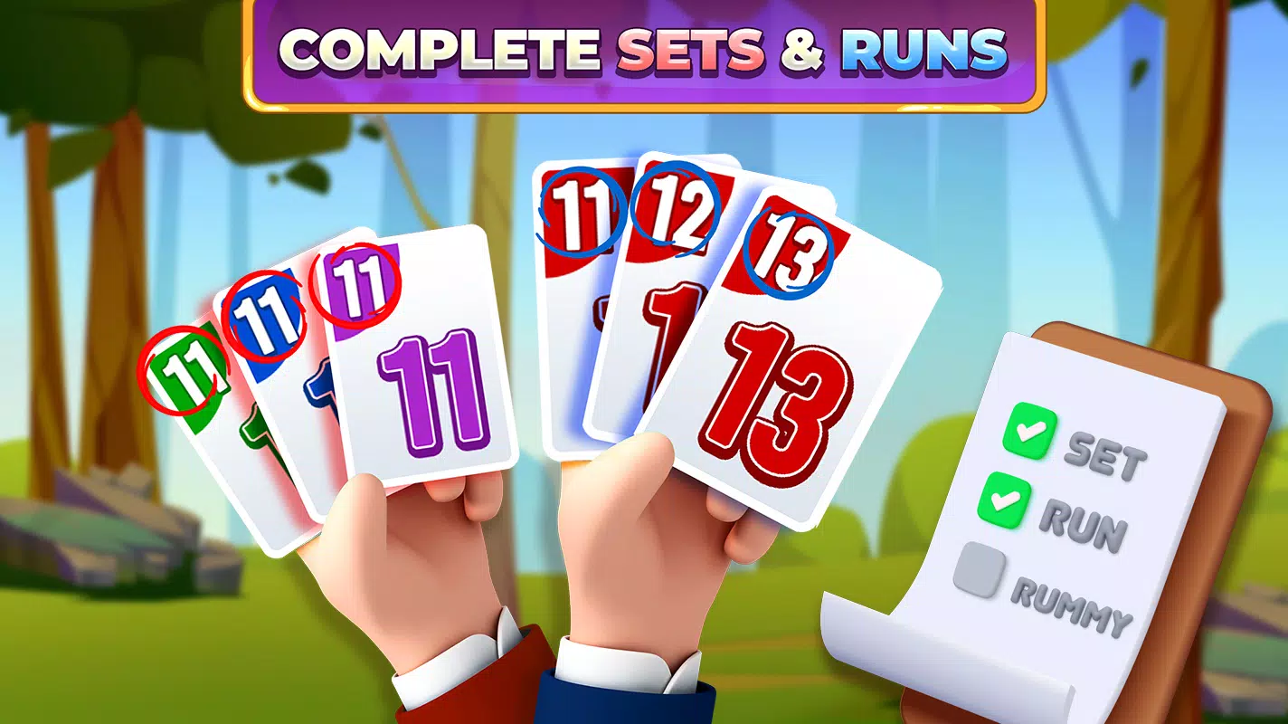 Rummy Rush 螢幕截圖 1