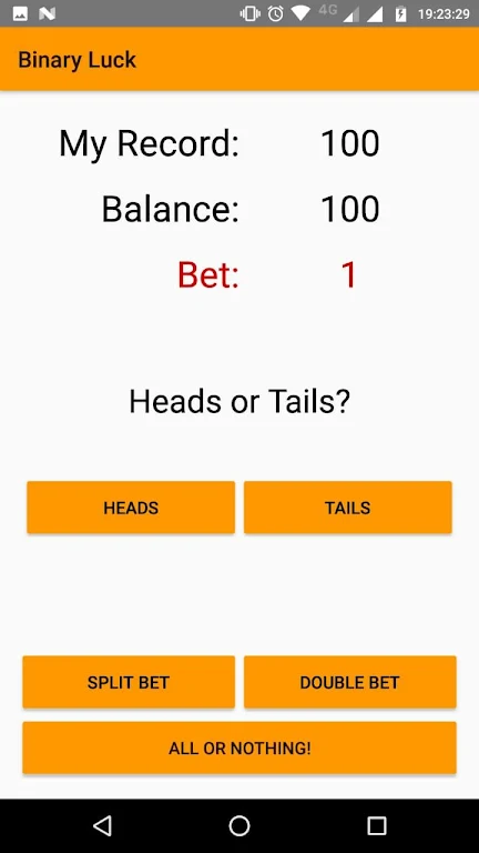 Binary Bet Game Ảnh chụp màn hình 0