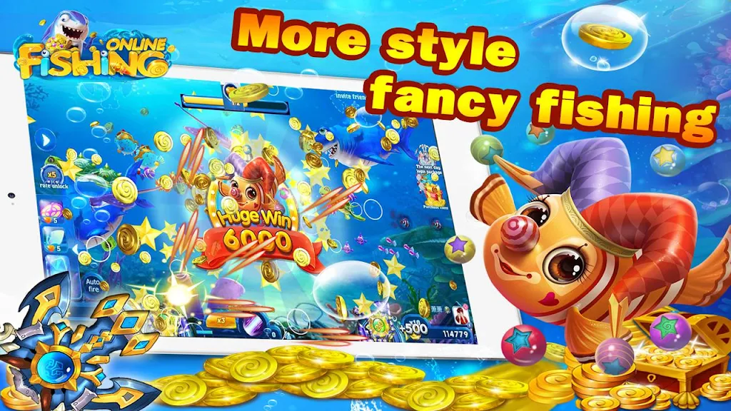 Fishing Online: Classic fish machine, free game 螢幕截圖 2