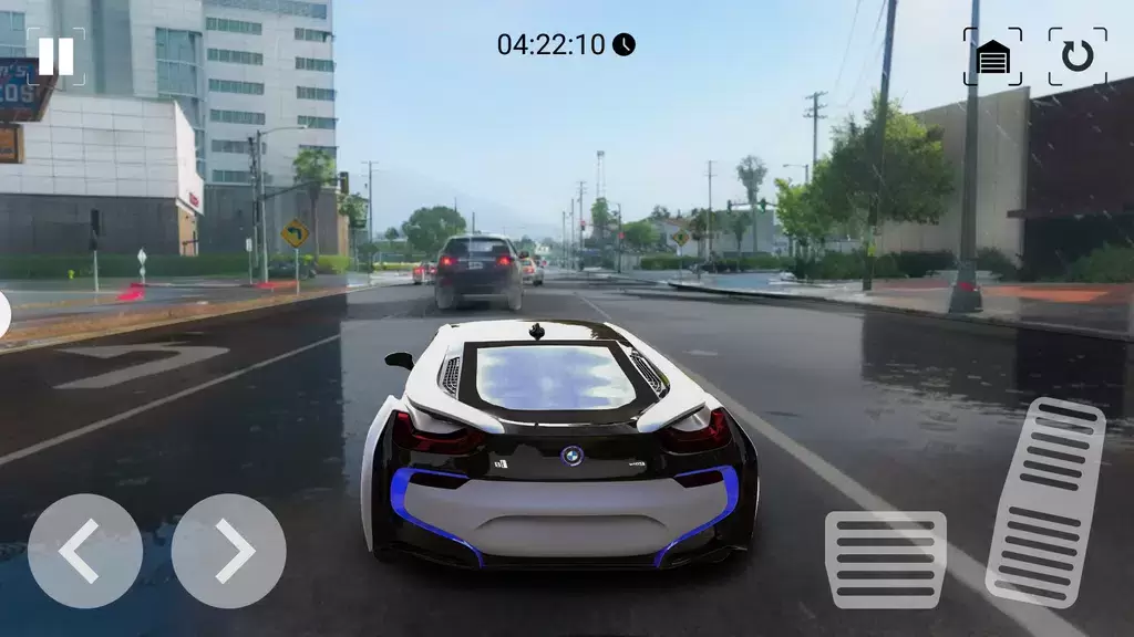 Driver BMW I8 Night City Racer Schermafbeelding 0