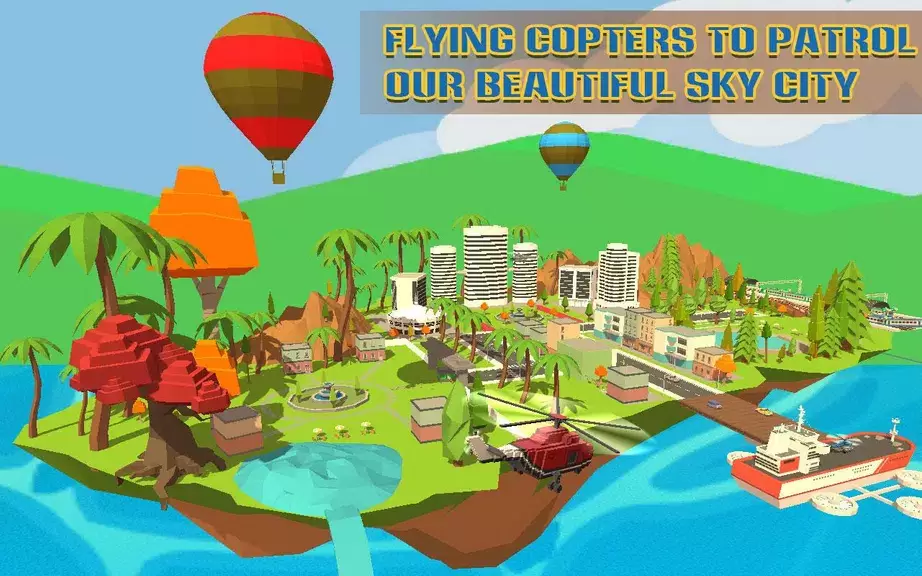 Helicopter Rescue Sky City 螢幕截圖 0