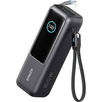 Die neueste Power Bank von Ankers neueste Hochkapazität umfasst jetzt zwei integrierte USB-Typ-C-Kabel