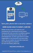 Mobile Security Camera (FTP) Ekran Görüntüsü 0