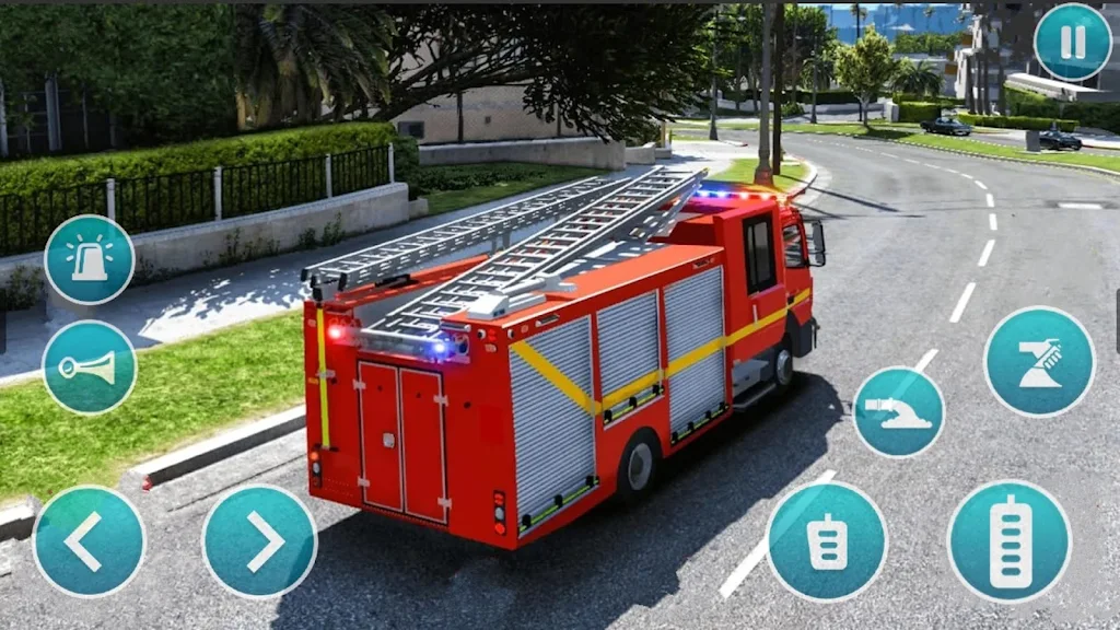 Emergency Police Fire Truck 3d 스크린샷 2