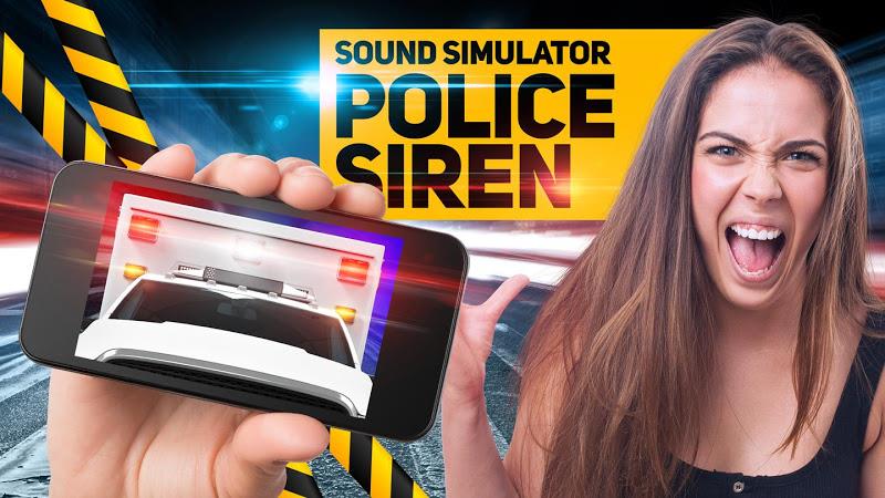 Police sound siren simulator Captura de tela 0