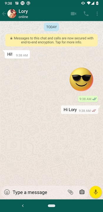 WhatsApp Messenger Screenshot 0