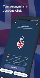 VPN UK: Fast VPN with Adblock 螢幕截圖 0