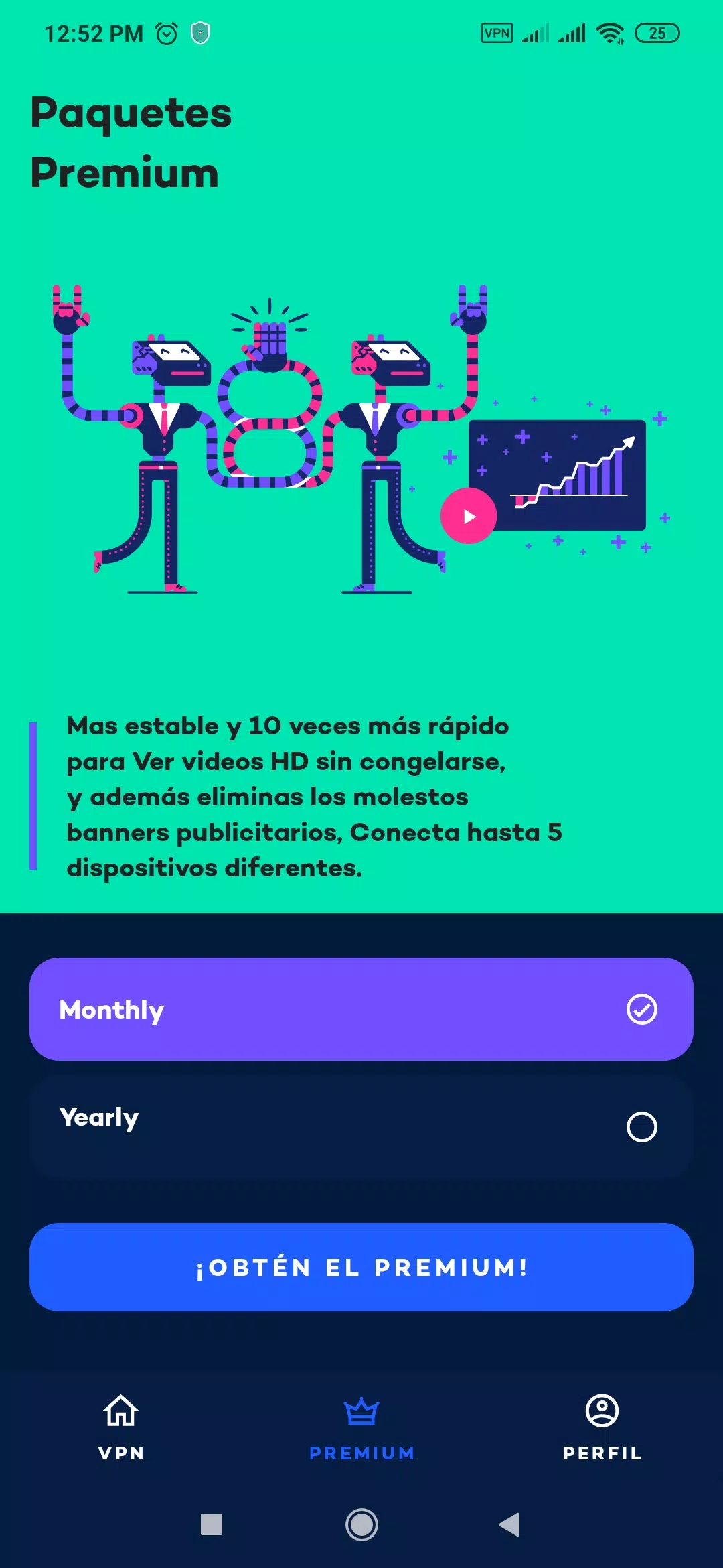 YouVPN: VPN Gratis 2021, VPN Servidor Proxy Rápido ဖန်သားပြင်ဓာတ်ပုံ 0
